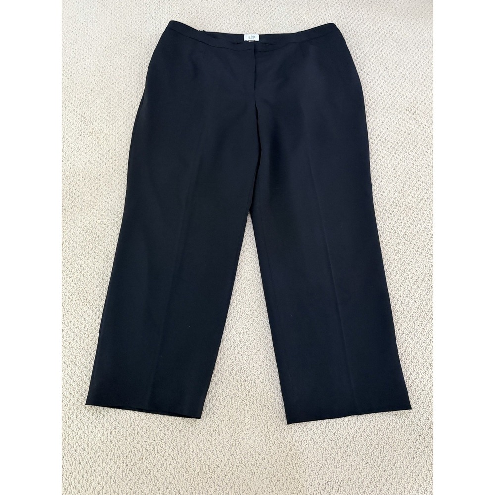 Le Suit women black 2- piece pants suits size 22W - Picture 11 of 15